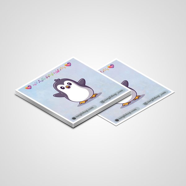 استیکر پنگوئن گوگولی 02 | The cute Penguin 02