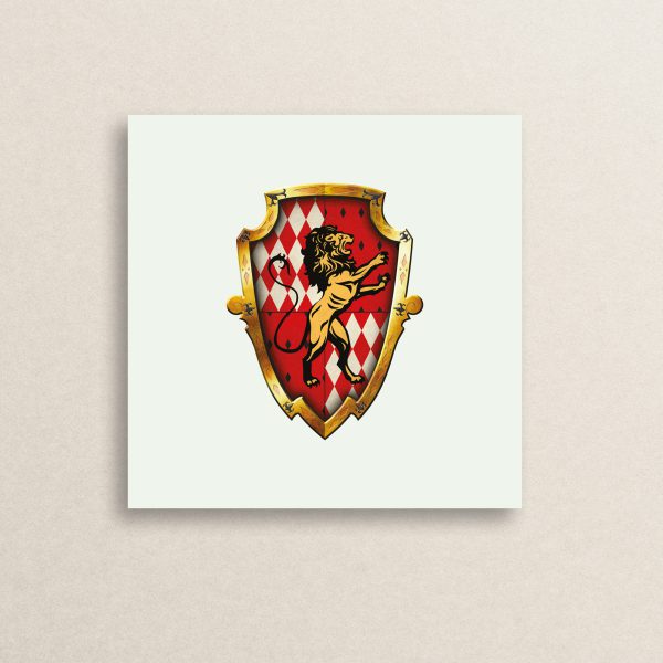 استیکر لوگوی گریفیندور هری پاتر 03 | 03 Gryffindor logo Harry potter sticker