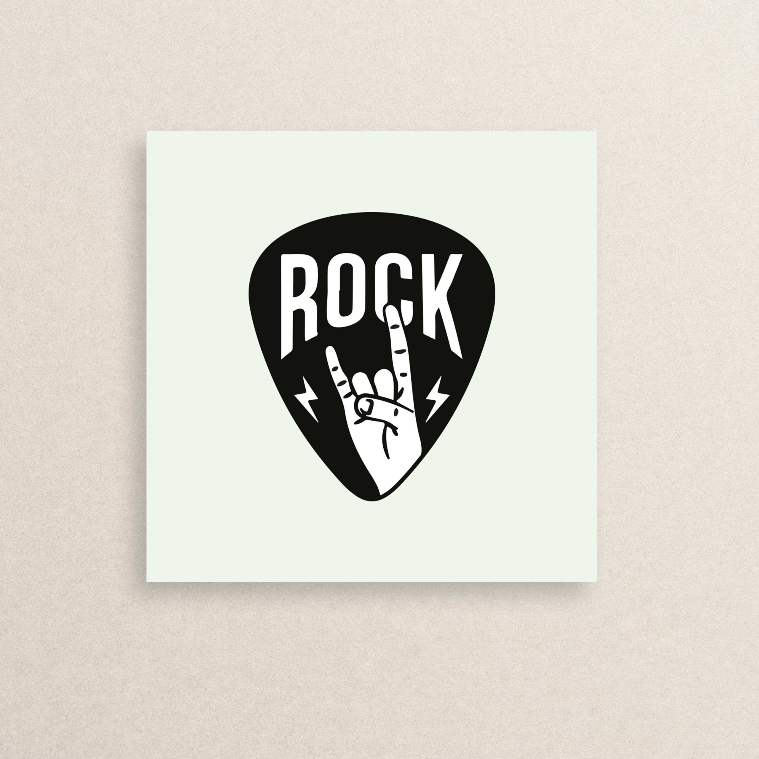 Rock Symbol sticker 03