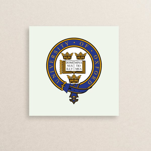 Oxford University Logo sticker 01
