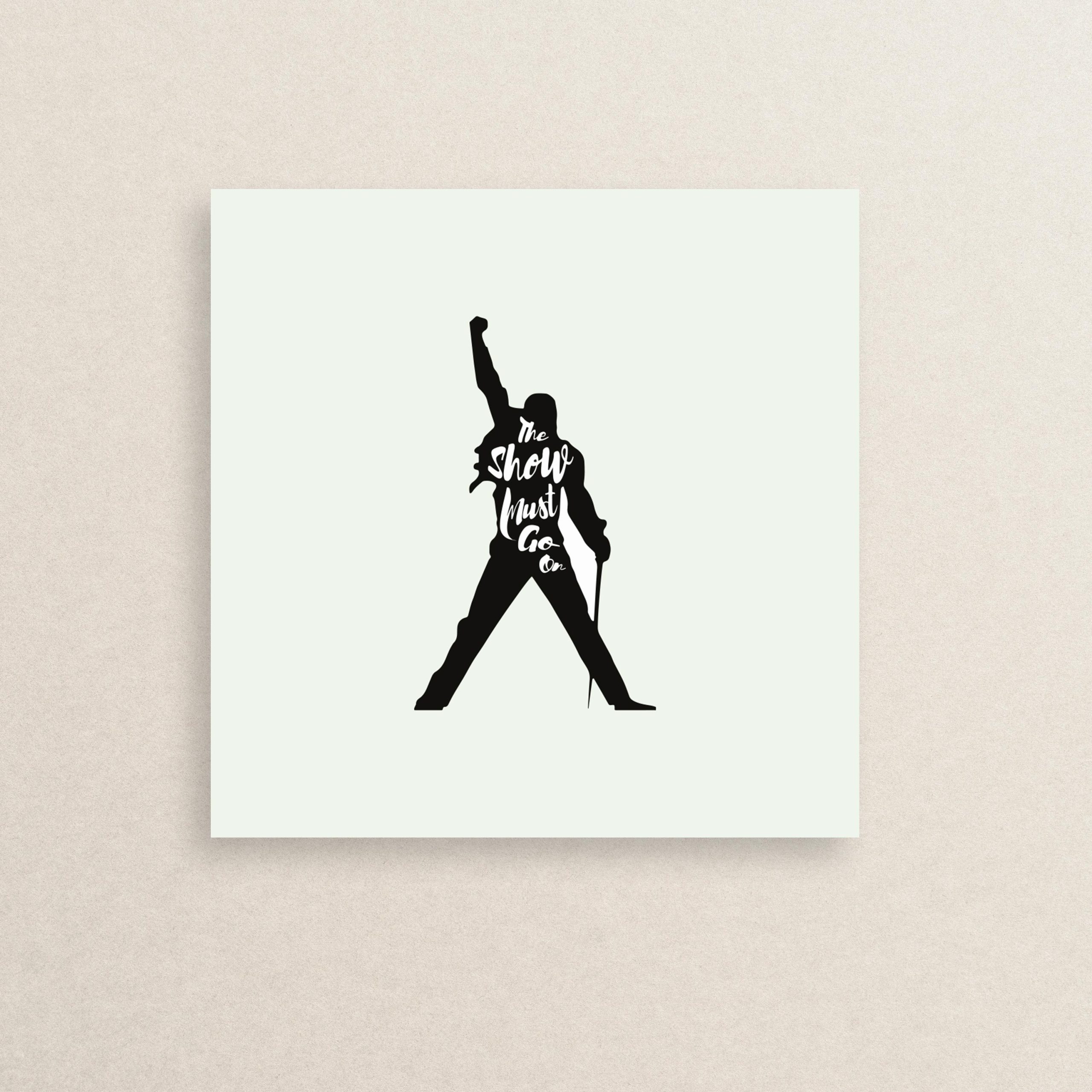 Freddie Mercury sticker 02