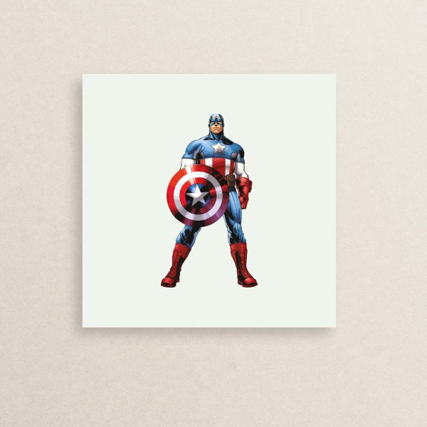 استیکر کاپیتان آمریکا مارول 01 | Marvel Captain America sticker 01
