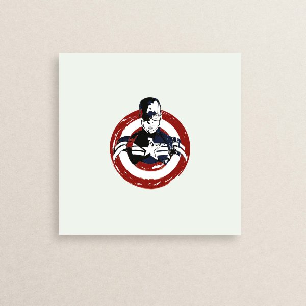 استیکر کاپیتان آمریکا مارول 02 | Marvel Captain America sticker 02