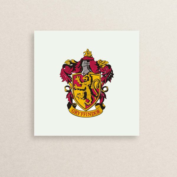 استیکر لوگوی گریفیندور هری پاتر 01 | 01 Gryffindor logo Harry potter sticker