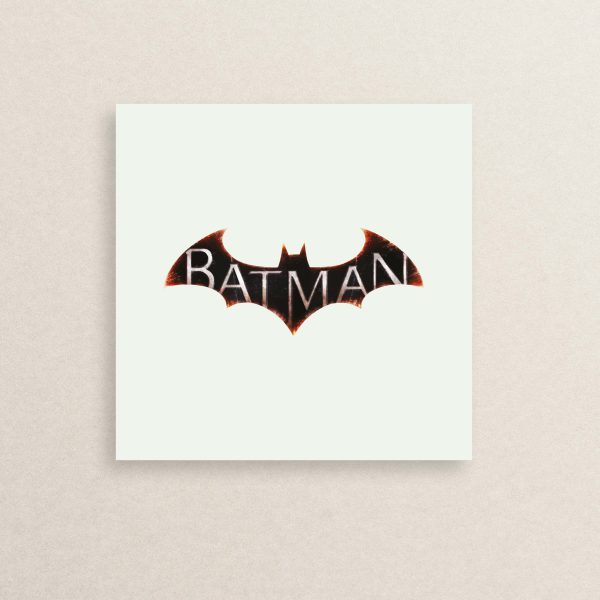 استیکر لوگوی بتمن 01 | Batman logo sticker 01