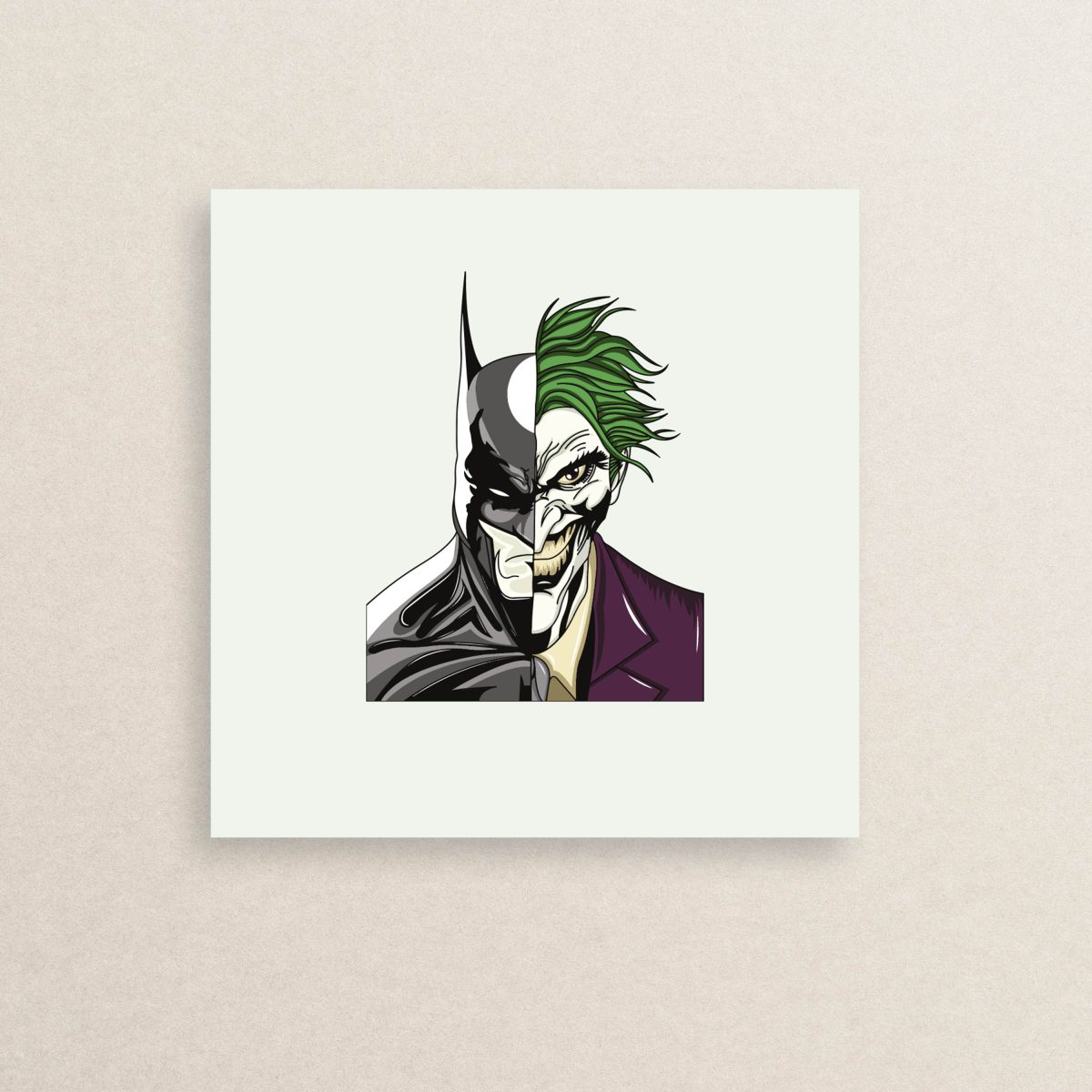 استیکر جوکر و بتمن 01 | Joker and Batman sticker 01
