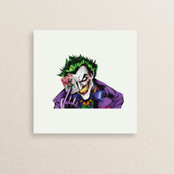 استیکر جوکر 02 | Joker sticker 02