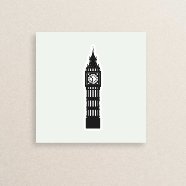 Big Ben London sticker 01