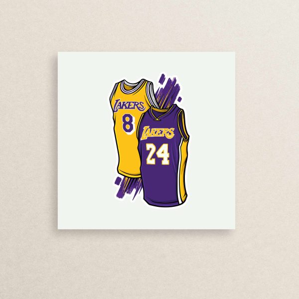 03 Kobe Bryant - LeBron James sticker