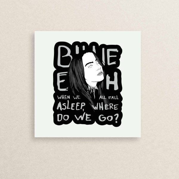 Billie Eilish sticker 07