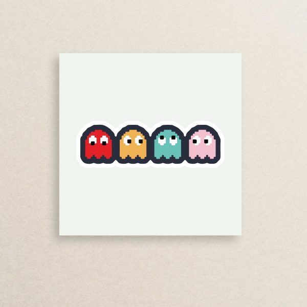 Gamer - Pac Man Sticker 03
