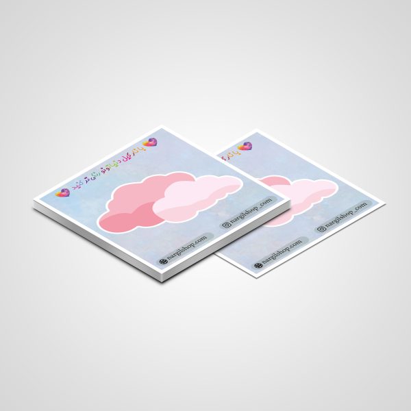 Pink - Cloud Theme sticker 01
