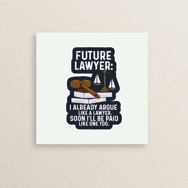 lawyer - Law sticker 03
