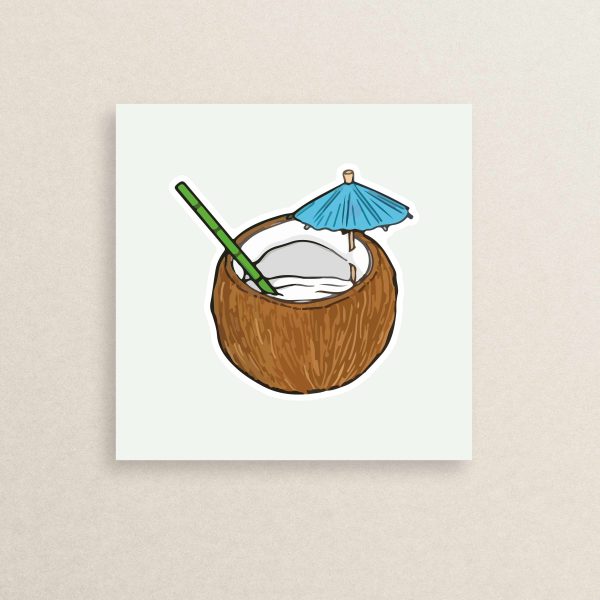 Snack - coconut sticker 11