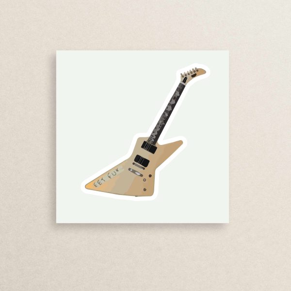 Music Guitar Sticker 12
